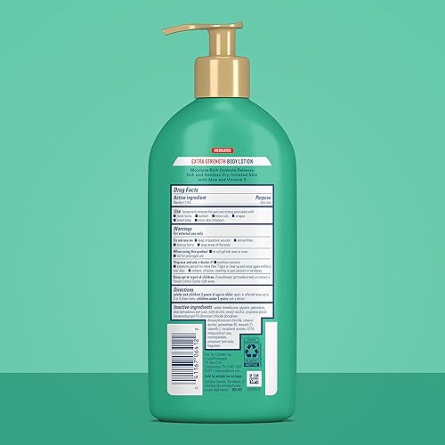 Miniatura 3 de Gold Bond Loción corporal medicada extra fuerte de 14 onzas Alivio de triple acción para piel extra seca y picazón
