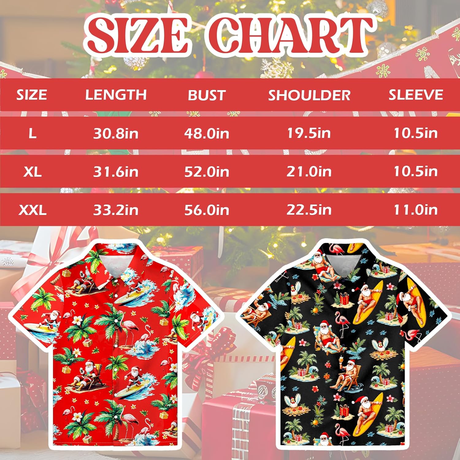 Nidoul Men's Hawaiian Shirts Flamingo Floral Button Down Tropical Holiday Beach Shirts Short Sleeve Casual Vacation - Image 7