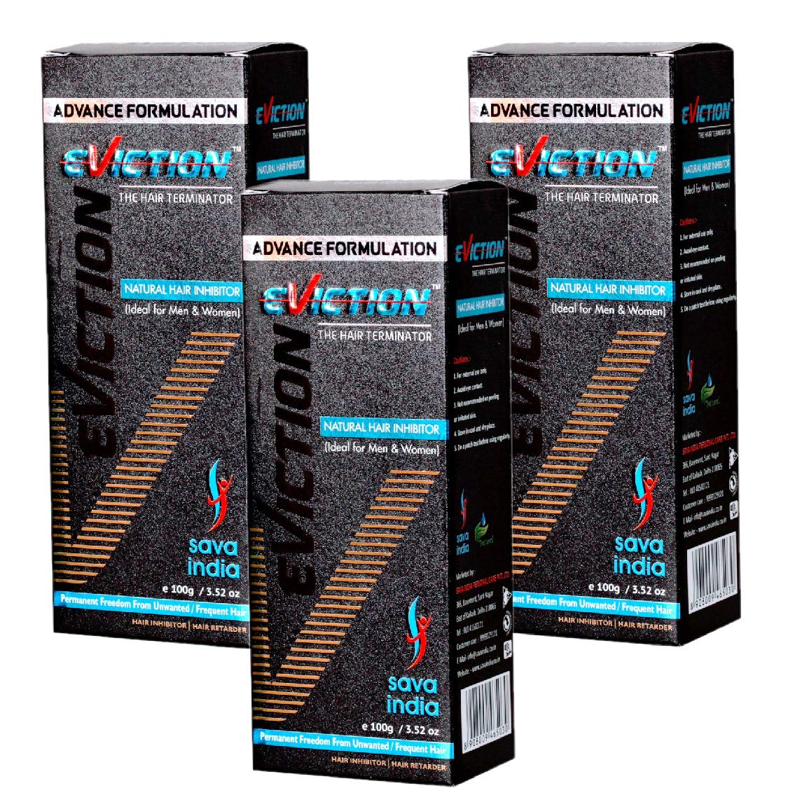 Eviction hair inhibitor Clearance