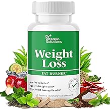 Weight Loss Supplements for Women &amp; Men - Includes Green Tea Extract, Chromium, Vitamin B6 - Energy Booster, Belly Fat Burner &amp; Appetite Suppressant Diet Pills - 30 Tablets