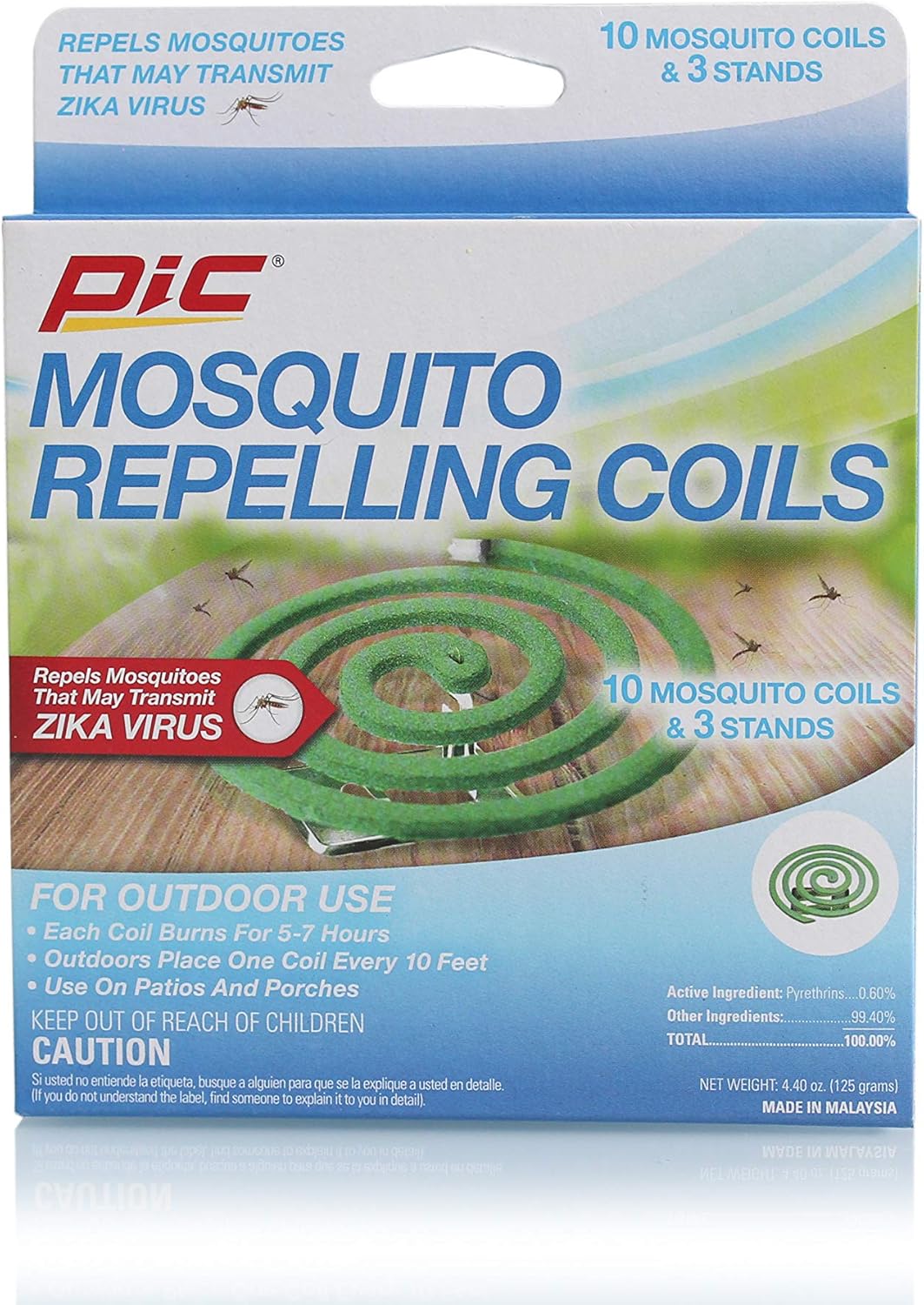PIC Mosquito Repellent Coils (Box of 10 Coils) Amazon.co.uk Garden & Outdoors