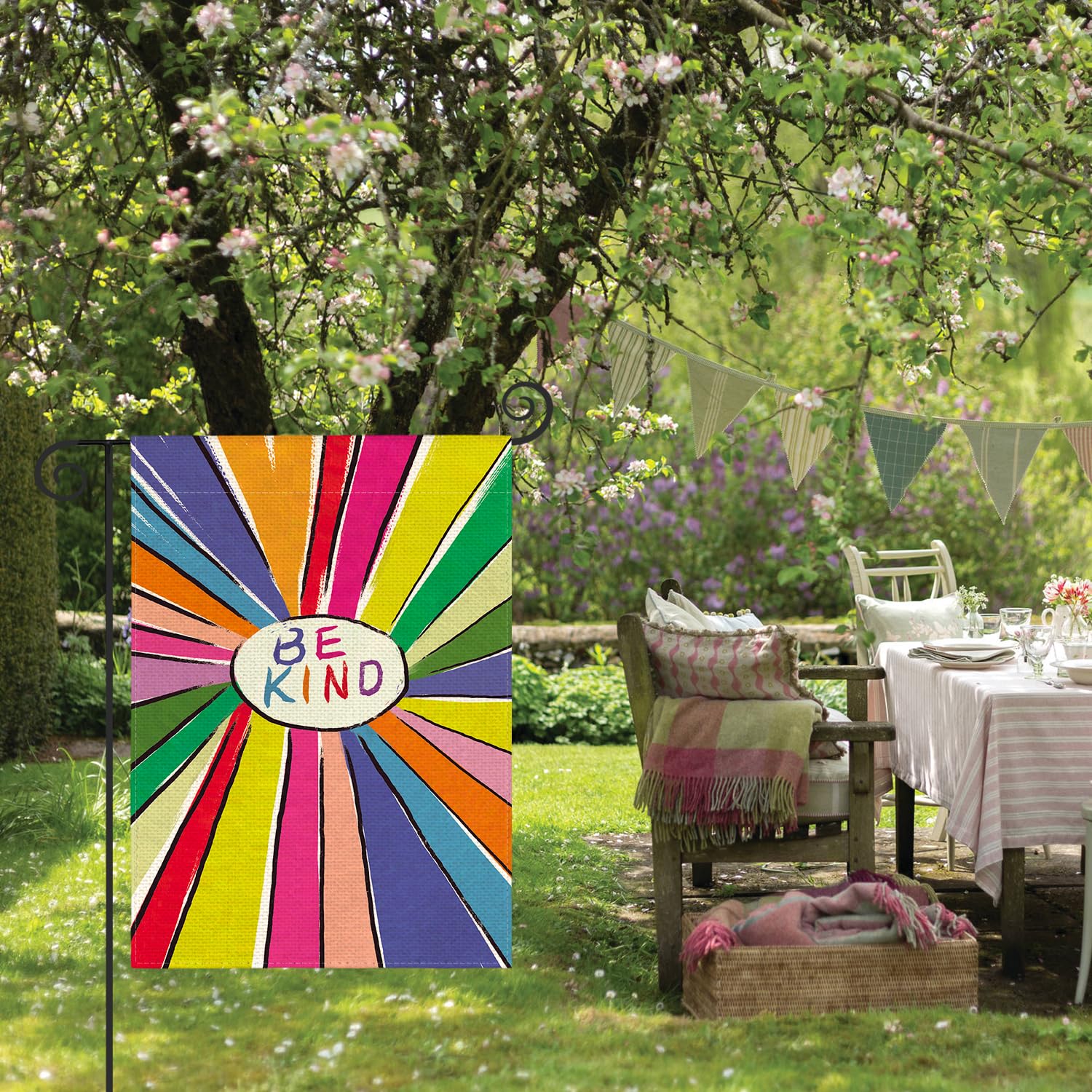 FLAGWIN Drapeau De Jardin Pride De 30,5 X 45,7 Cm LGBTQ Avec Couleur Arc-en-ciel Vive Et Nylon Durable, Drapeau De Progrès Et Inclusif Pour Cour, Pelouse, Mur Ou Chambre