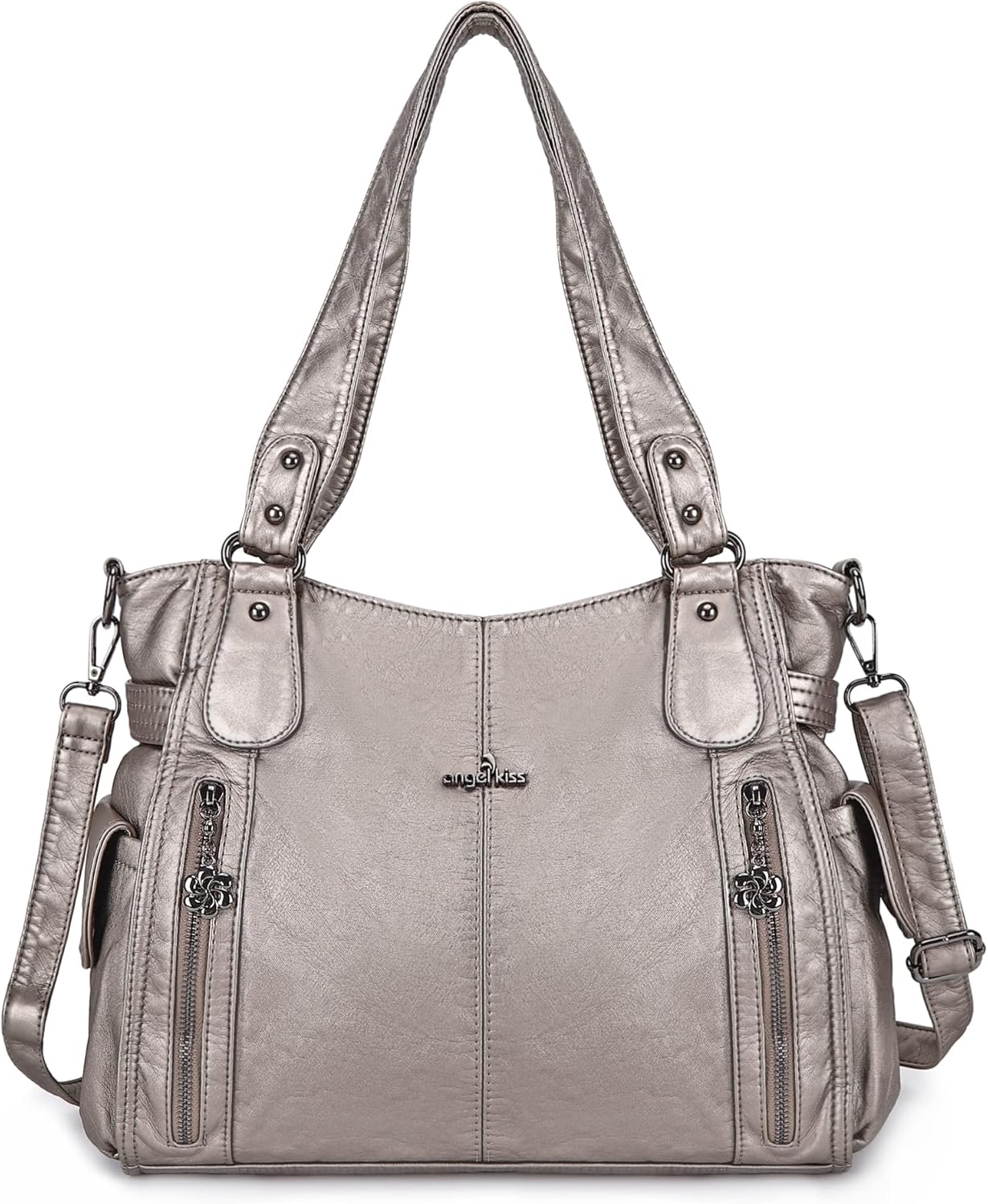 Angel Kiss Handbags for Womens Top-Handle Hobo Purse Roomy Casual