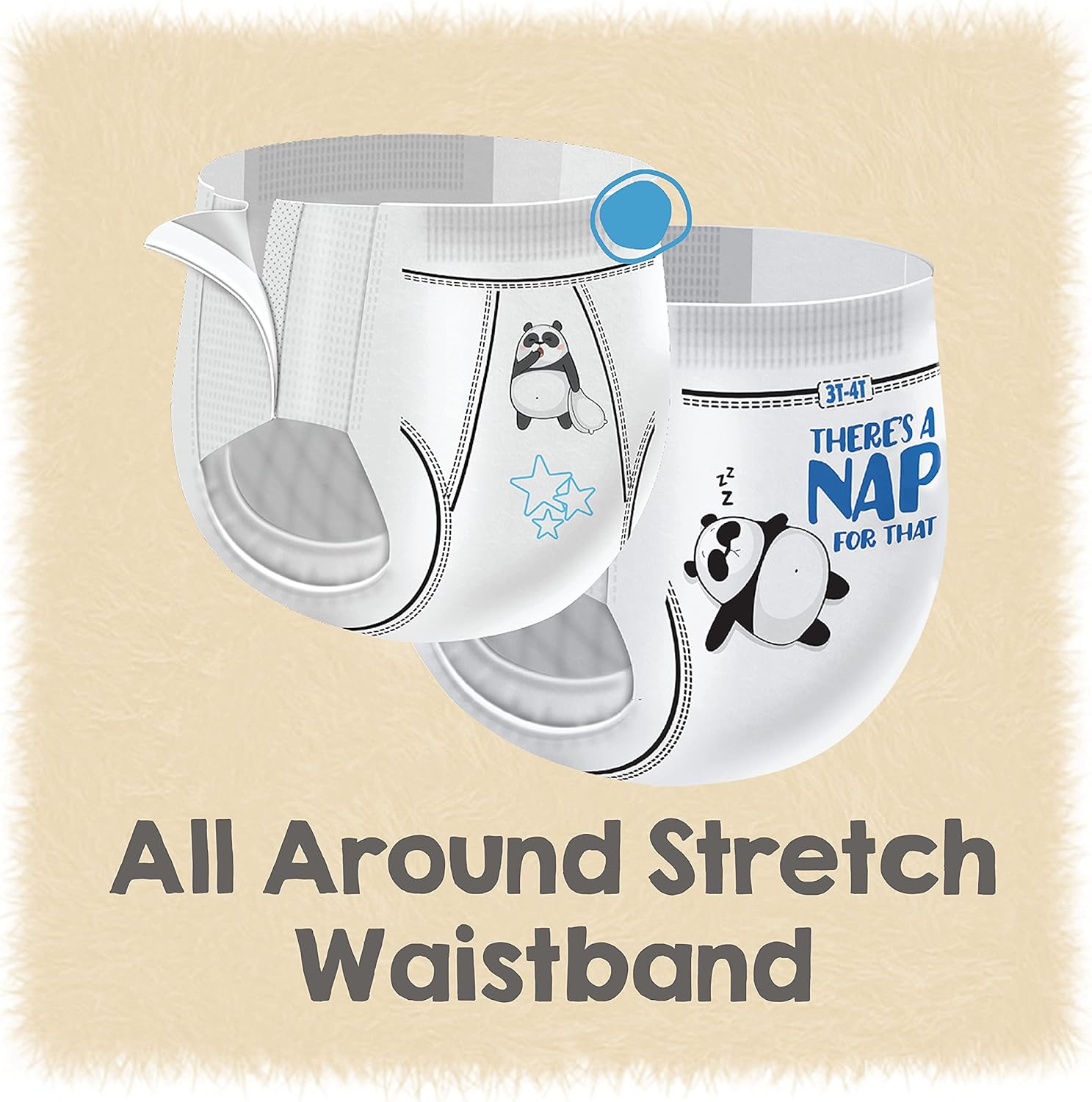 Cuties Toddler Training Pants for Boys, Size 3T-4T, 92 Count