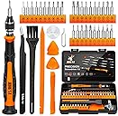 Jorest JOREST 40Pcs Small Precision Screwdriver Set with Torx Triwing Phillips, Mini Repair Tool Kit for Macbook, Computer, Laptop, PC, iPhone, PS5, Xbox, Switch, Glasses, Watch, Ring Doorbell, Electronics