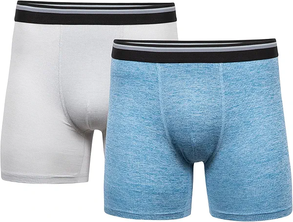 Gildan mens Performance Men's Driftknit Modern Underwear, 2-packBoxer Briefs