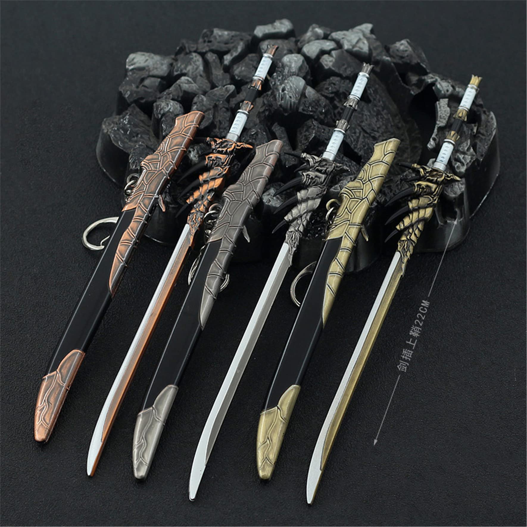 Amazon.co.jp: ミニチュア 22cm モンスターハンター 合金 塗装