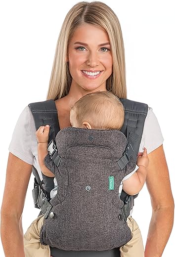 Infantino Flip 4-in-1 Convertible Carrier, Grey