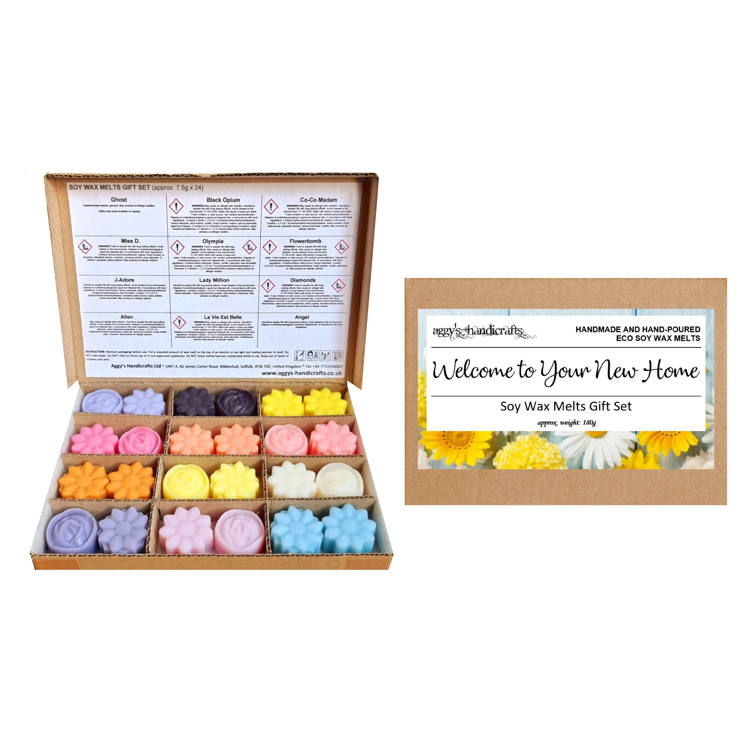 Welcome to Your New Home | Soy Wax Melts Sample Gift Box | 180g โ image 1