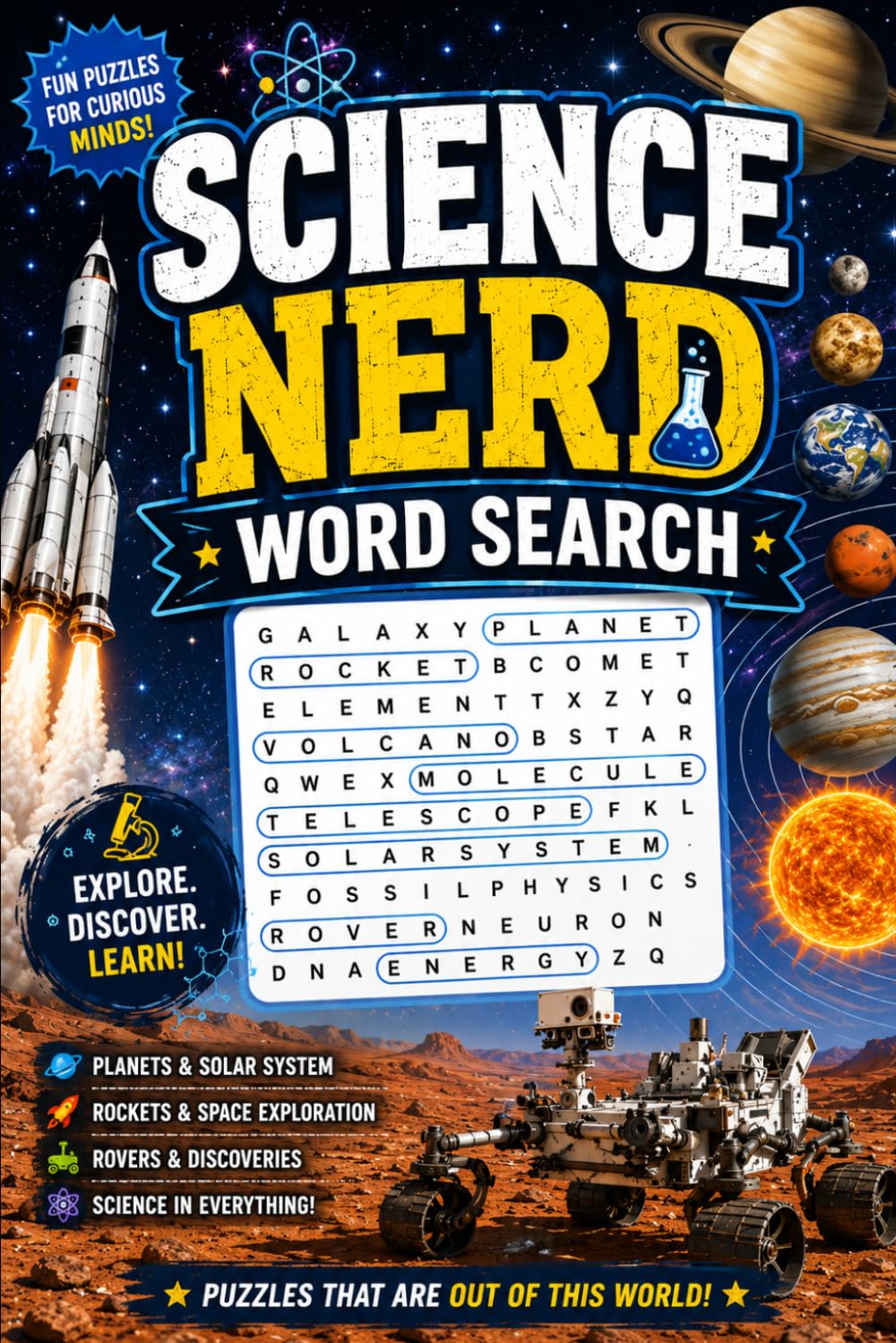 Science Nerd Word Search