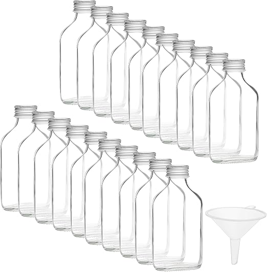 BOTTIGLIA QUADRATA IN VETRO CON TAPPO IN SUGHERO 500ml