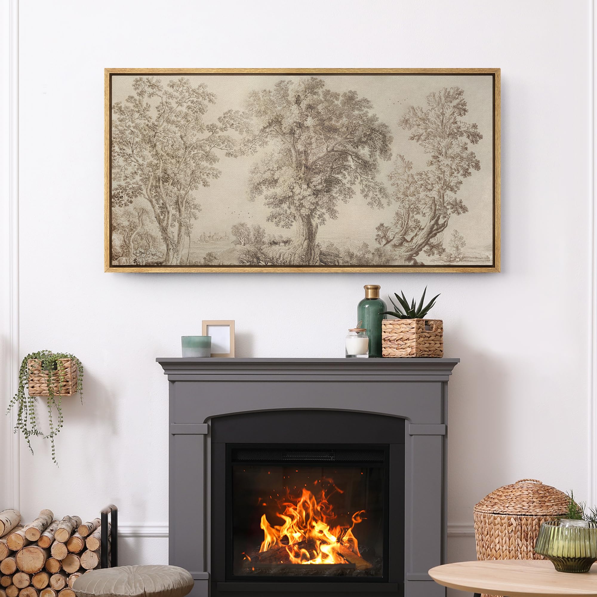 Amazon.com: SIGNFORD Extra Large Framed Canvas Print Wall Art