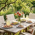 Idomy 60-Piece Stainless Steel Flatware Set, Cutlery Set Service for 12