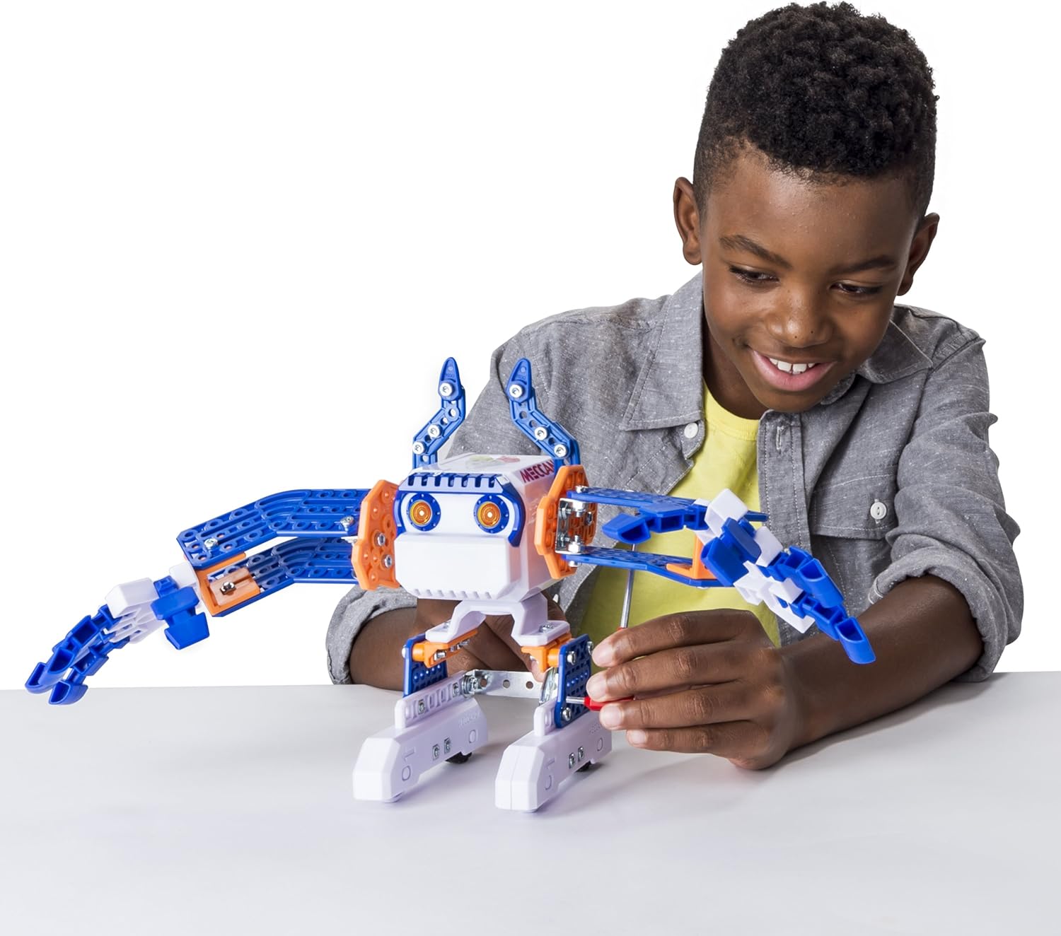 Meccano-Erector - Micronoid - Blue Basher, Programmable Robot Building Kit