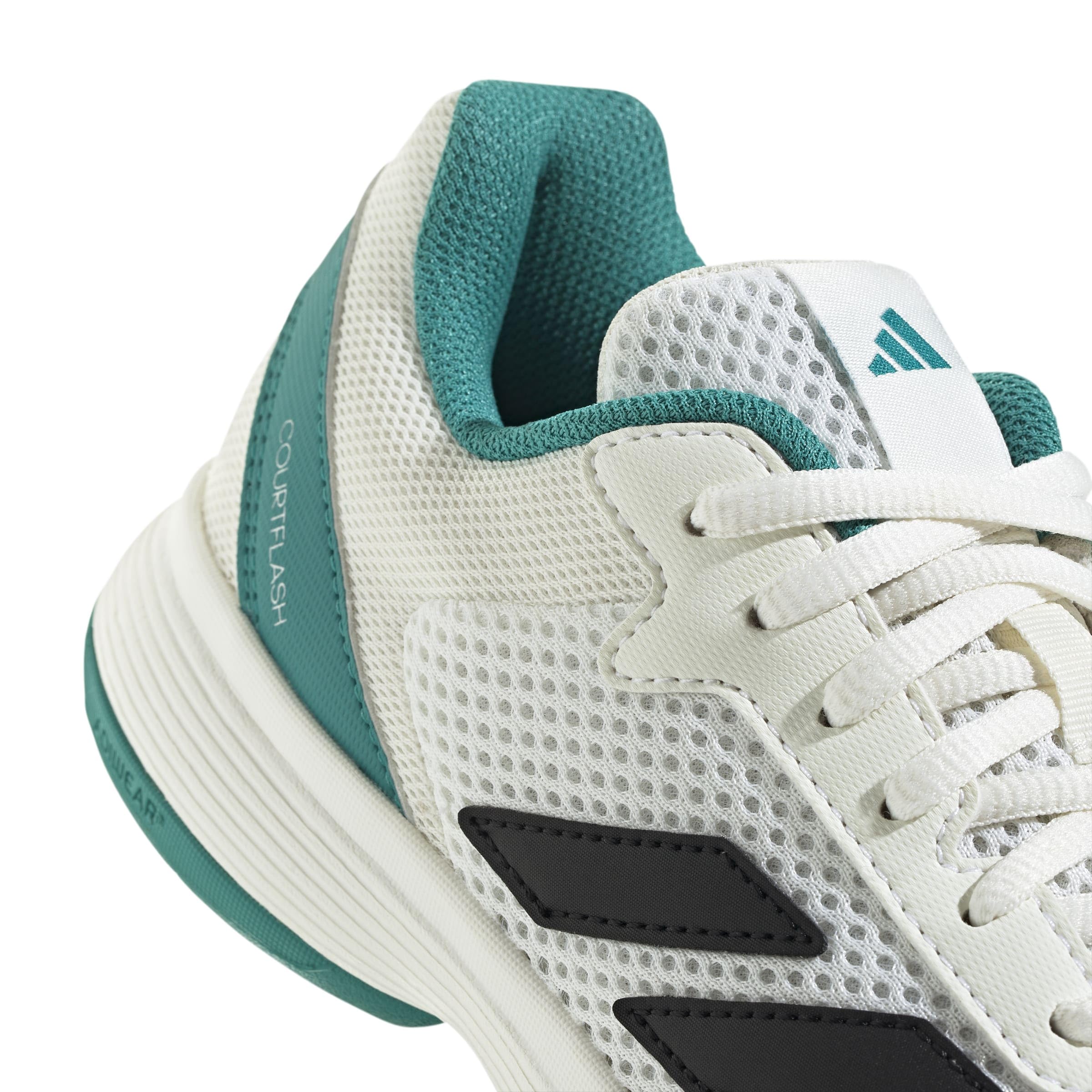 adidas Courtflash K Unisex Ayakkabı Düşük Bilek (Futbol Dışı), Beyaz, 38