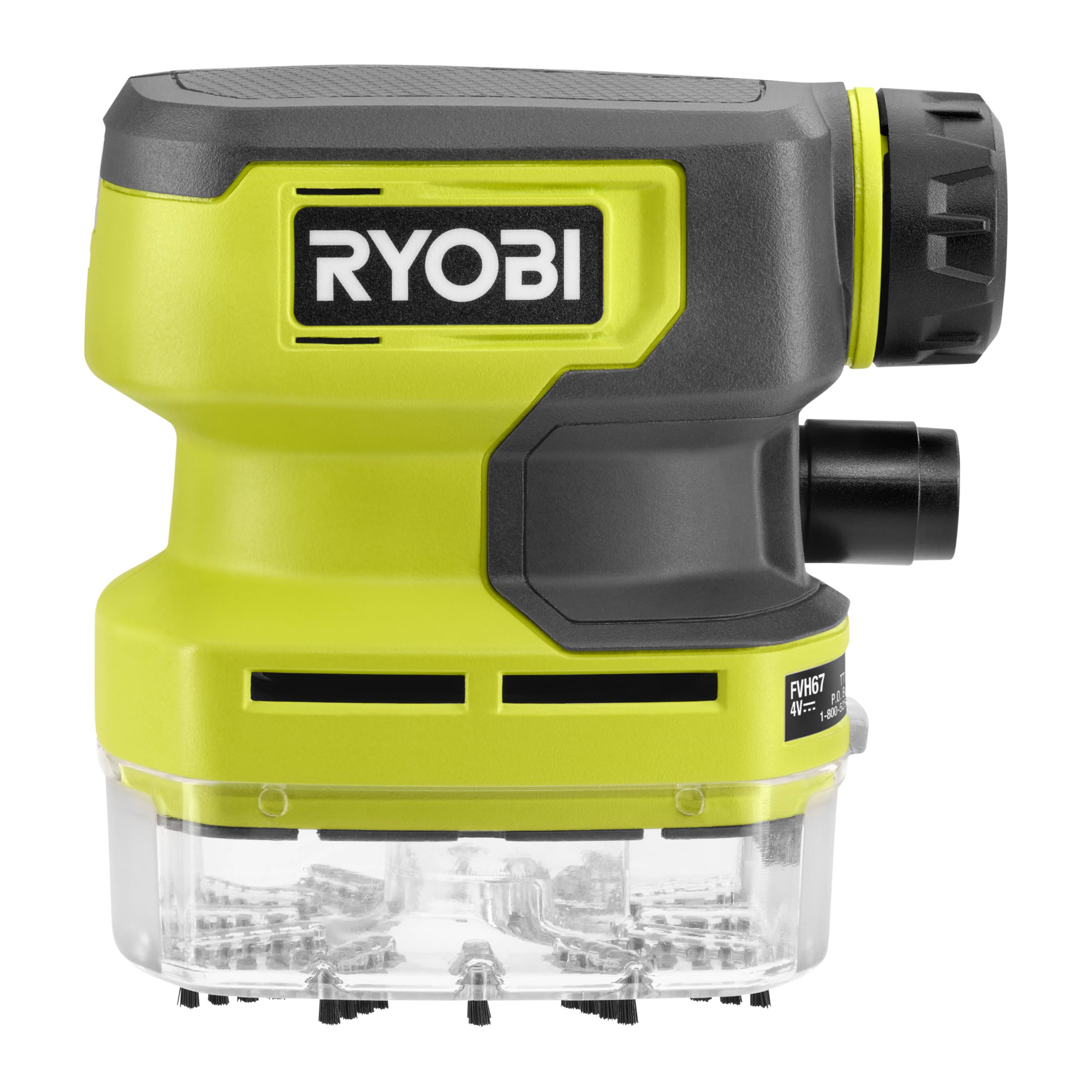 RYOBI - Aspirateur Compact 4V USB Lithium - 142 L/Min - pour Les Petits travaux de Nettoyage à la Maison, dans la Voiture ou dans l’Atelier - livrée avec 1 Batterie 3,0 Ah Son câble USB-C