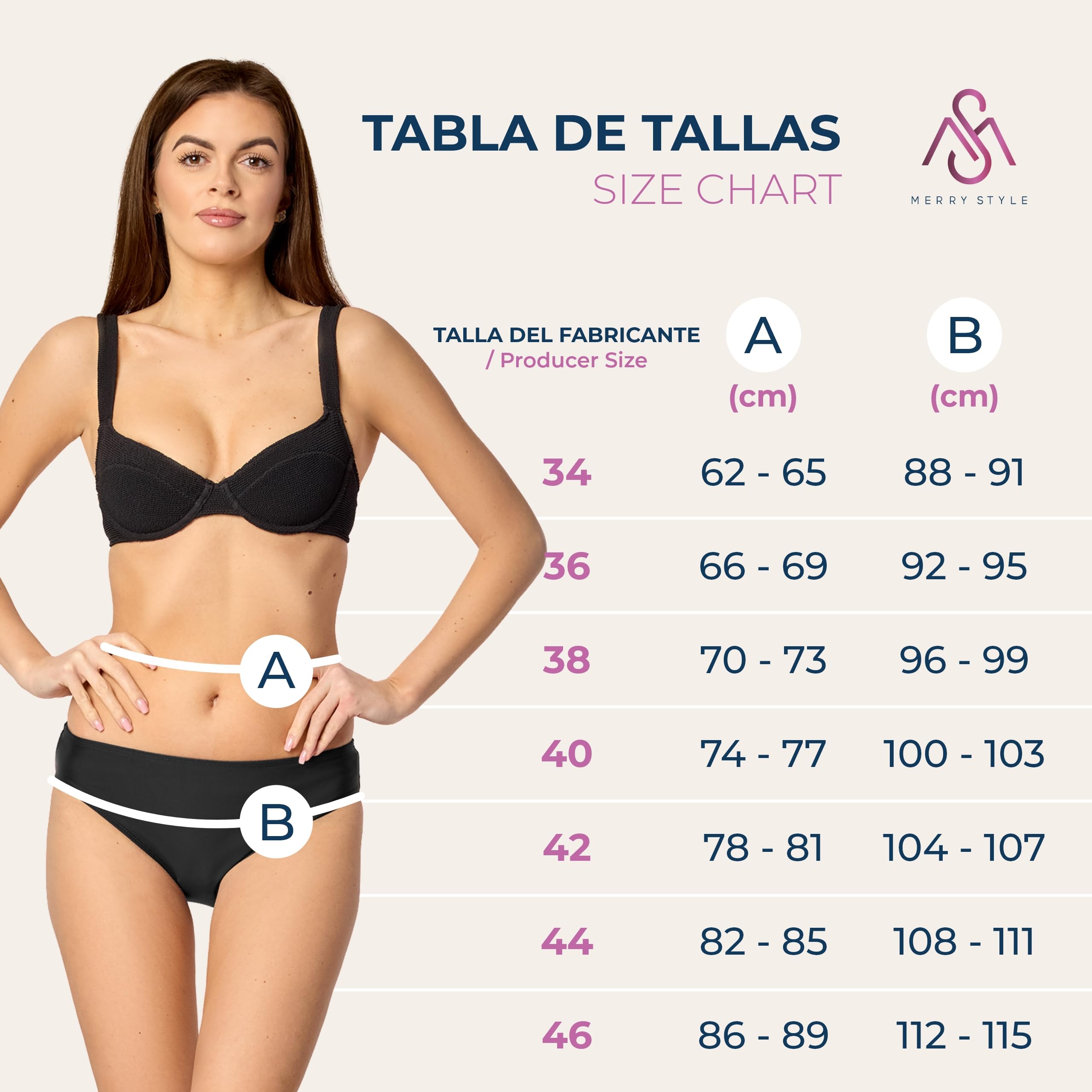 Merry Style Bragas para Mujer Braguitas de Bikini Parte de Abajo Bikini para Playa Piscina Trajes de Baño Bañadores Swimwear Mujer MSVR1