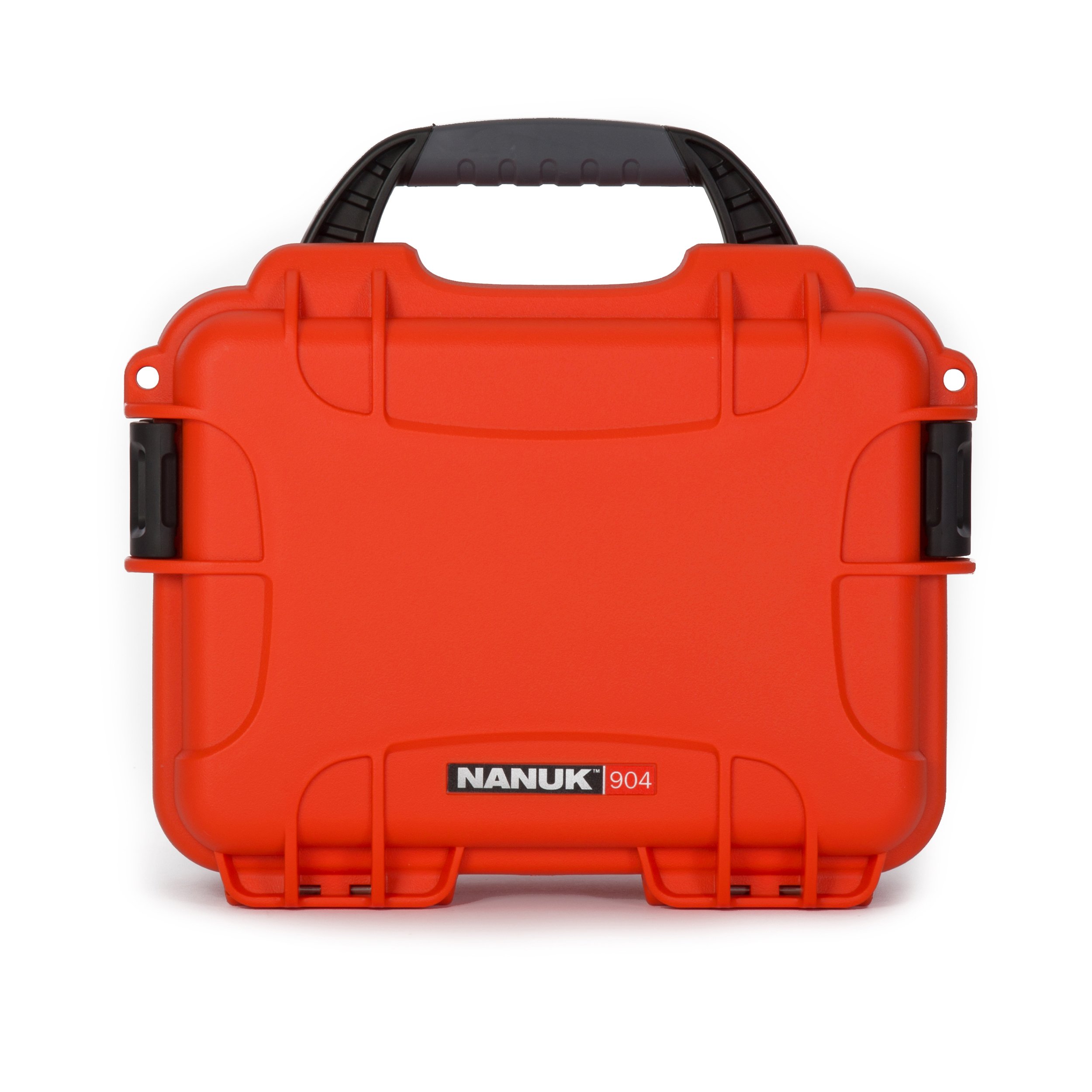 Nanuk 904 Wasserdichte Hartschale mit Schaumstoffeinsatz für Sennheiser AVX Set, Orange