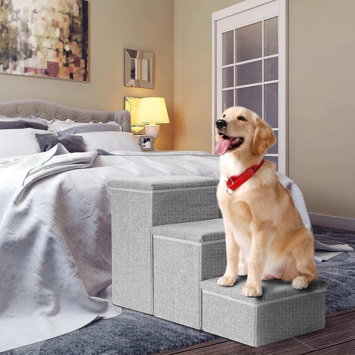 3 Tiers Dog Stairs