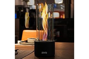 Tornado Table Fire Pit - Compact and Stylish Indoor/Outdoor Tabletop Fireplace