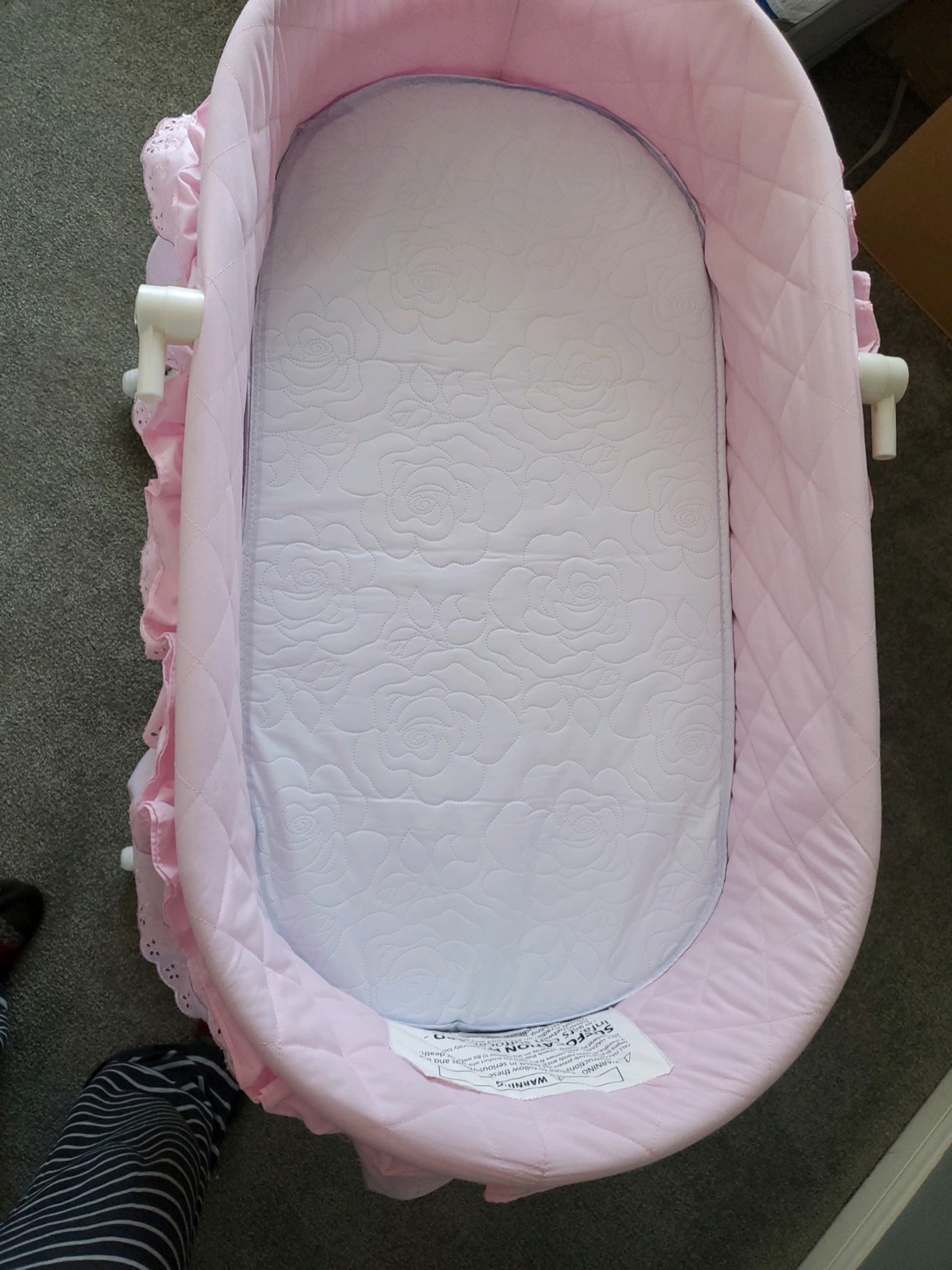 Big Oshi Baby Mattress 15" x 30" x 2" Waterproof Exterior Thick