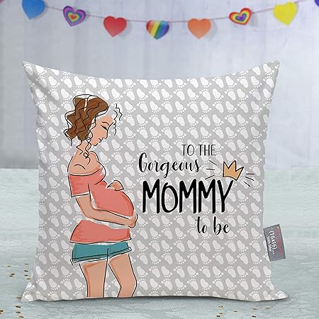 Buy Tied Ribbons Soon To Be Mom Gifts For Pregnant Wife Sister Baby Shower Printed King Size Cushion 16 Inch X 16 Inch With Filler Online At Low Prices In India Amazon In