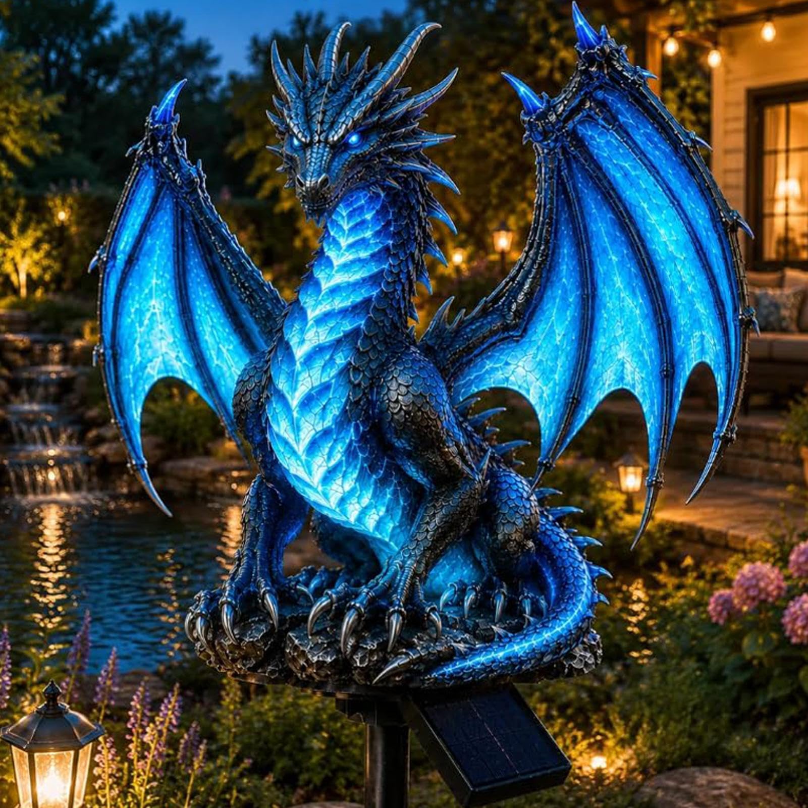 Generico Da Decorazione Da Giardino Fantasy Calda E Impermeabile