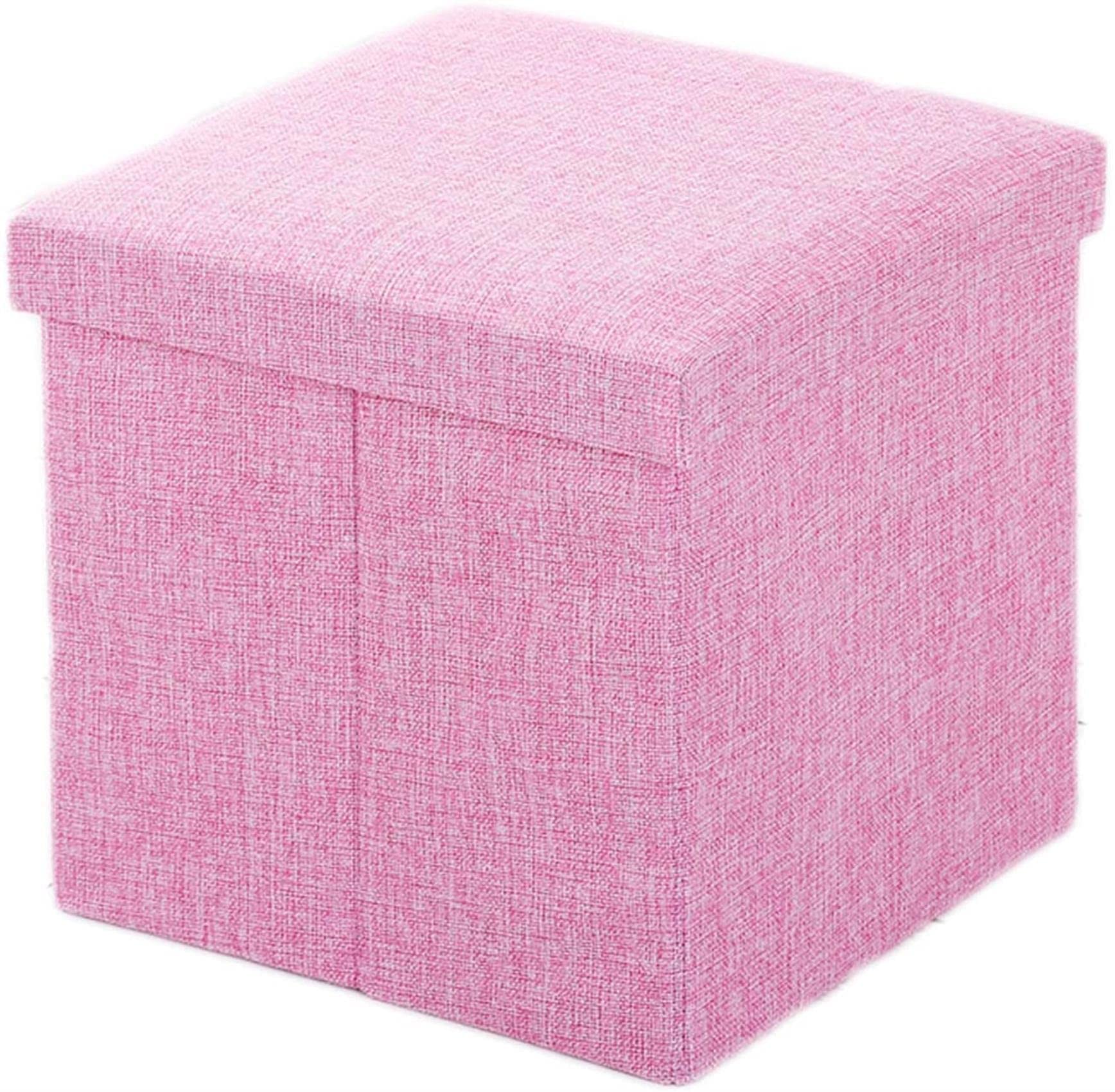 Pouf tabouret de rangement pour l'organisation de la chambre