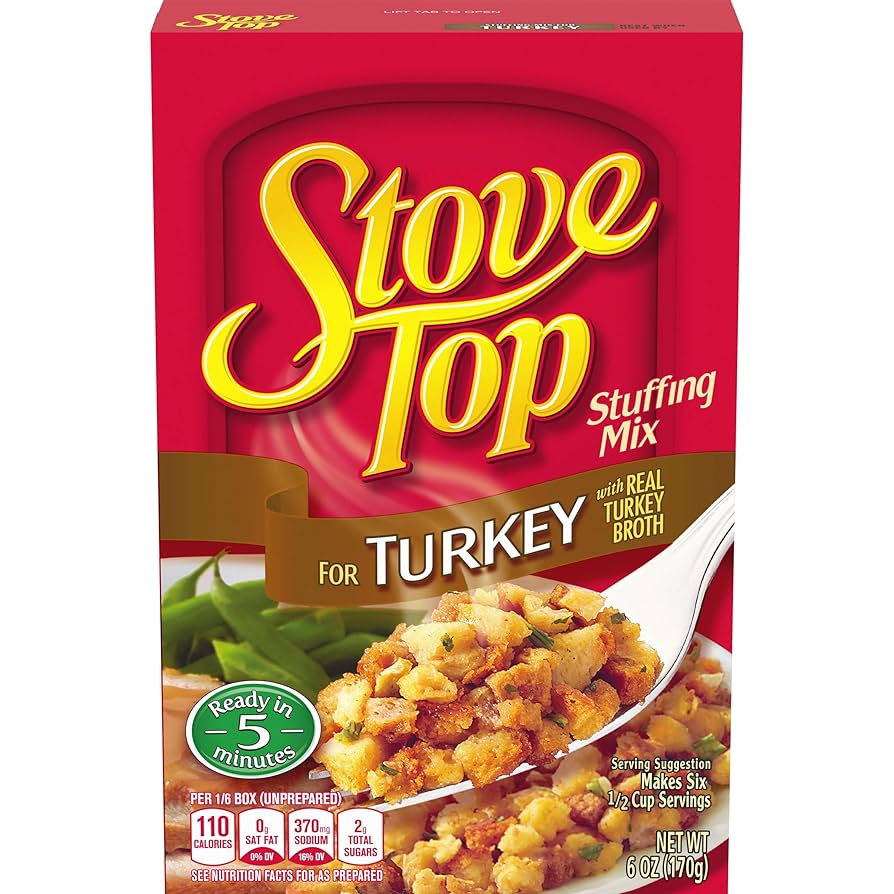 Amazon.com : Stove Top Turkey Stuffing Mix (6 Oz Boxes, Pack