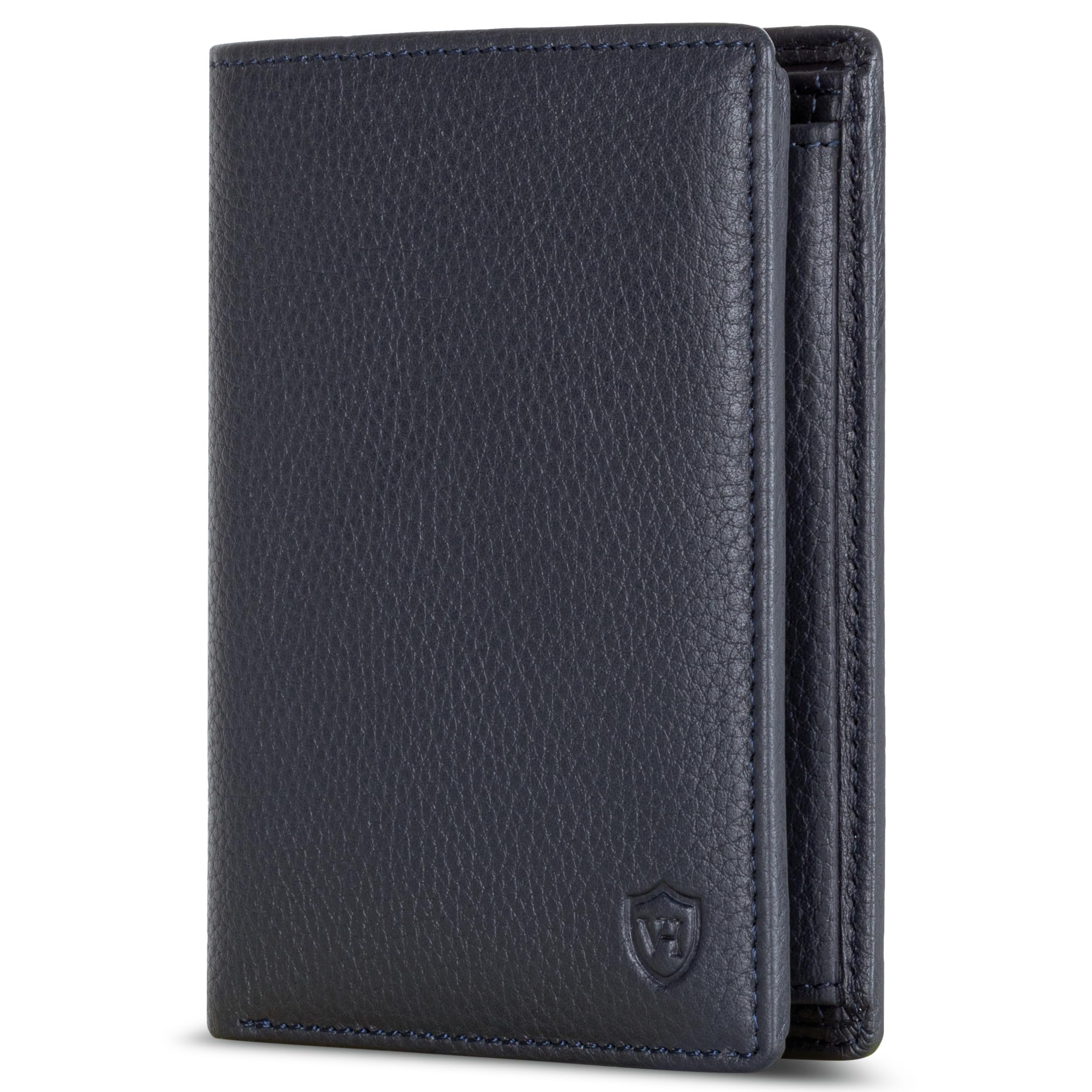 VON HEESEN Leder Geldbörse RFID Schutz I Echtleder Geldbeutel für Damen & Herren I Portemonnaie Brieftasche Wallet Portmonee