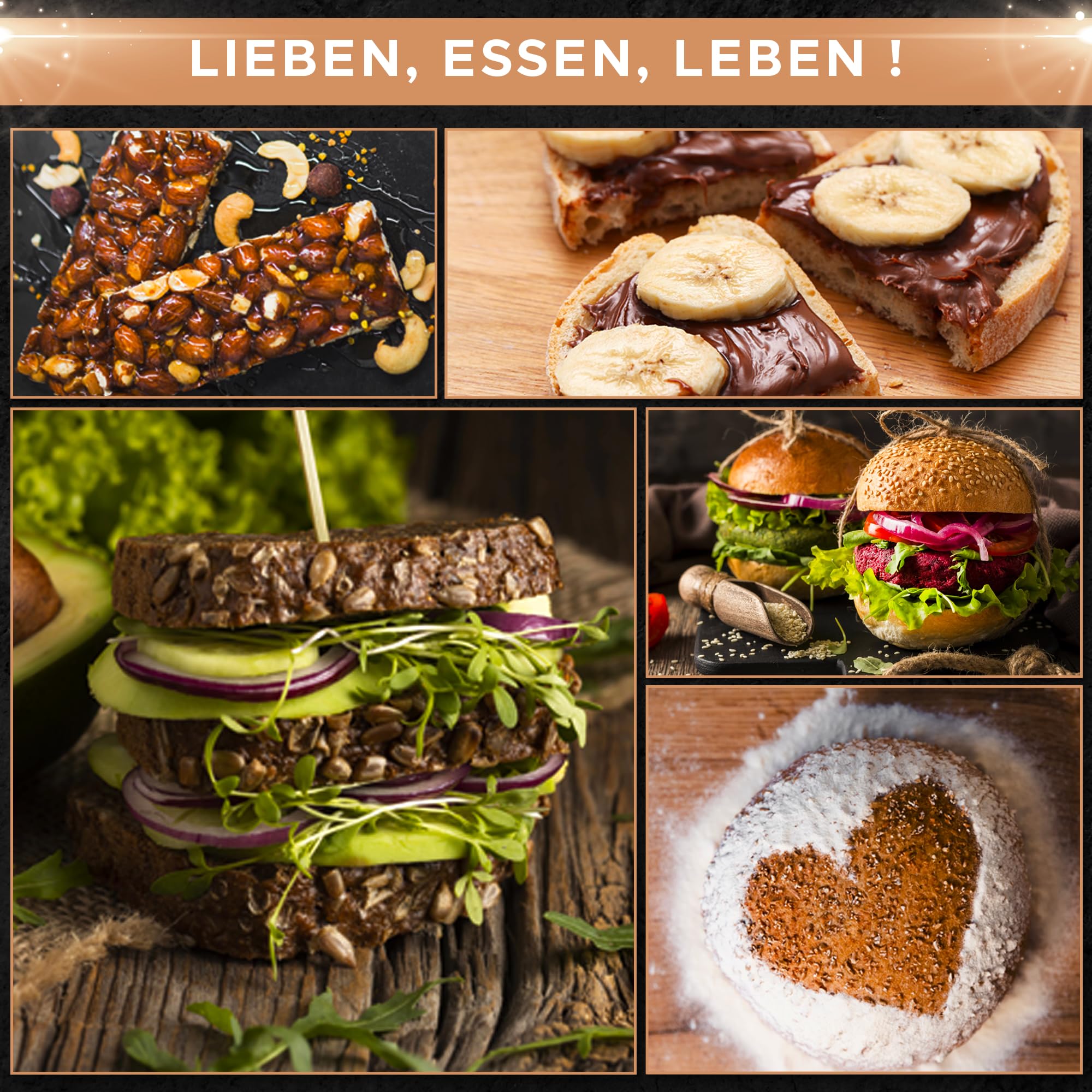 GLUTZEN Bio Glutenfreie Keto-Brot-Backmischung. Low Carb Saatenbrot | Niedriger GI, Ballaststoffreich. Ohne Kneten, Ohne Brotbackmaschine, Ohne Hefe. Zöliakie, Vegan, Allergenfrei, FODMAP