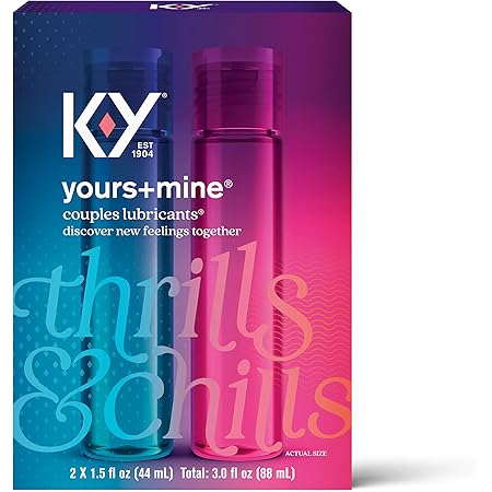Amazon.com: K-Y Yours + Mine Couples Lubricant, Personal Lubricant