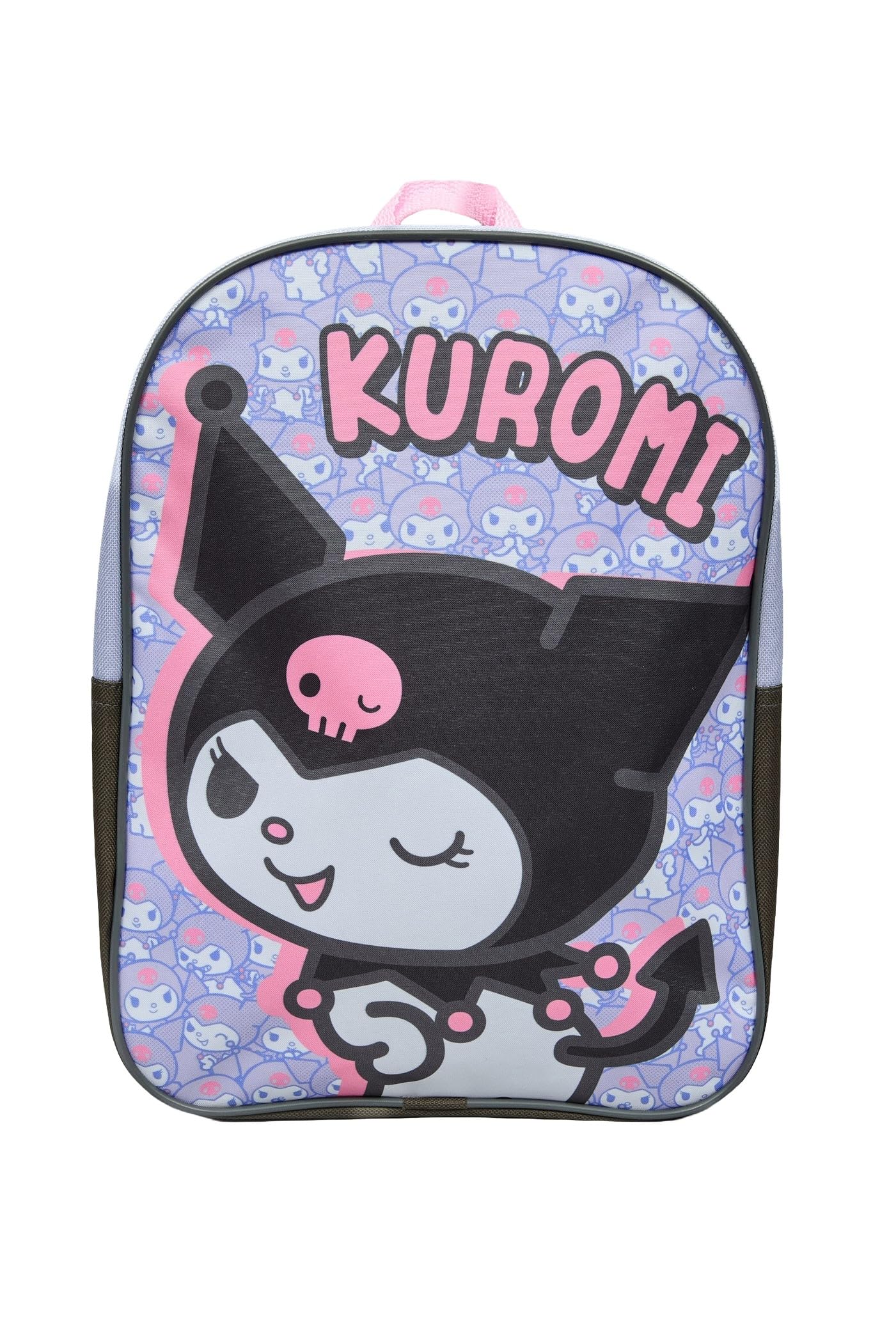 Hello Kitty Kuromi School Backpack for Girls | Sanrio Gifts for Kids and Teens Cute Travel Sports Rucksack Daypack