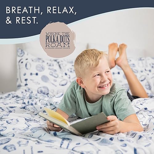 Miniatura 6 de WHERE THE POLKA DOTS ROAM - Juego de ropa de cama incluye sábana bajera sábana lisa y funda de almohada