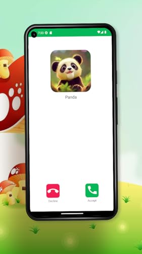 Incoming Video Call From Panda Fake Video Voice Call & Texting Simulator | Game For Kids (NO ADS)