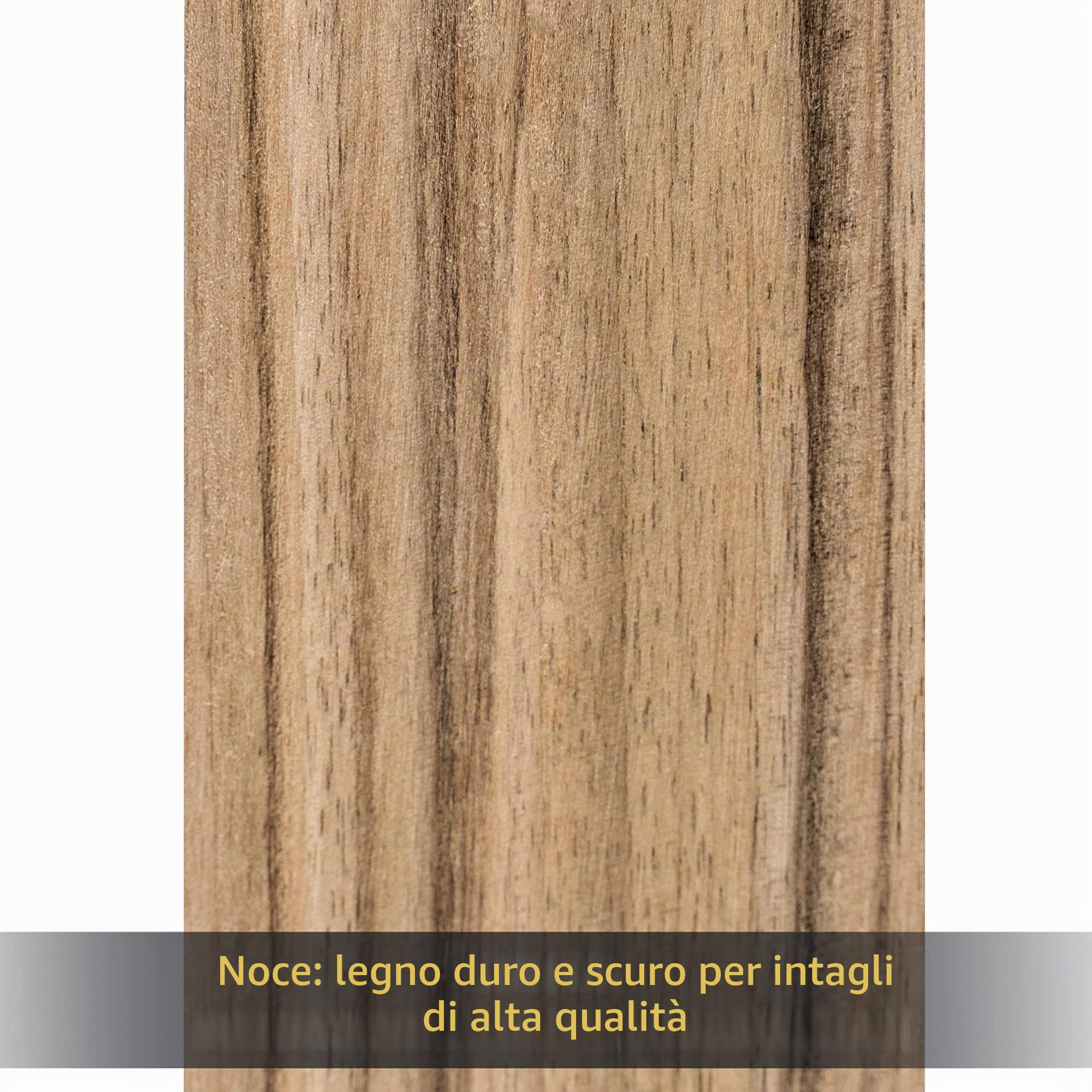 BeaverCraft Blocchi per intaglio in legno di noce BW10 Legno per intagliare Blocchi di legno per artigianato Cubi vuoti