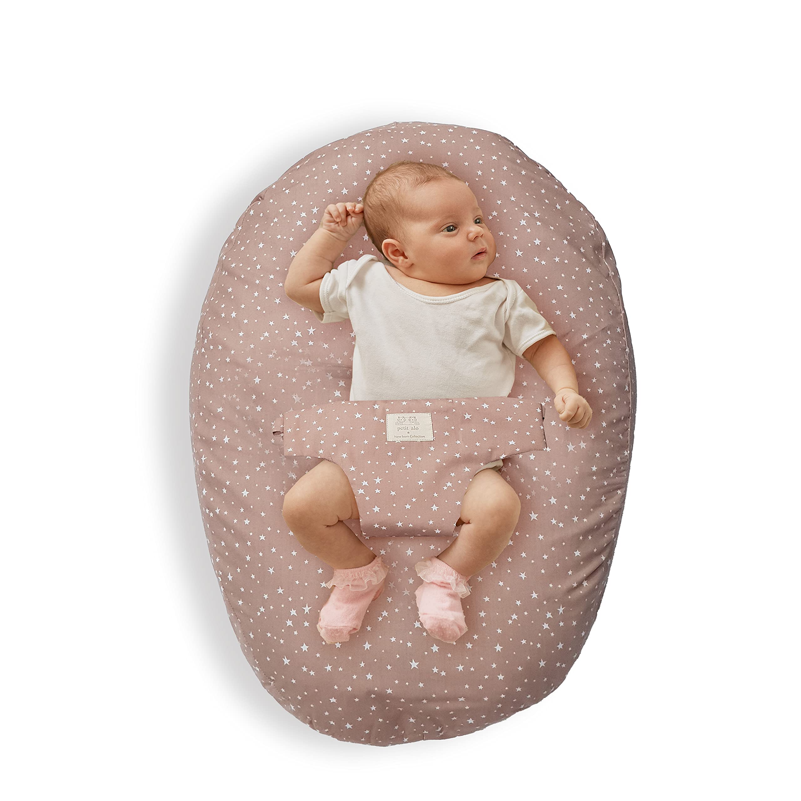 Tumbona para Recién Nacido Nido para Bebé Portátil Cojín de Lactancia + Almohada para Embarazadas Cuco para bebé Desmontable Todo En Uno