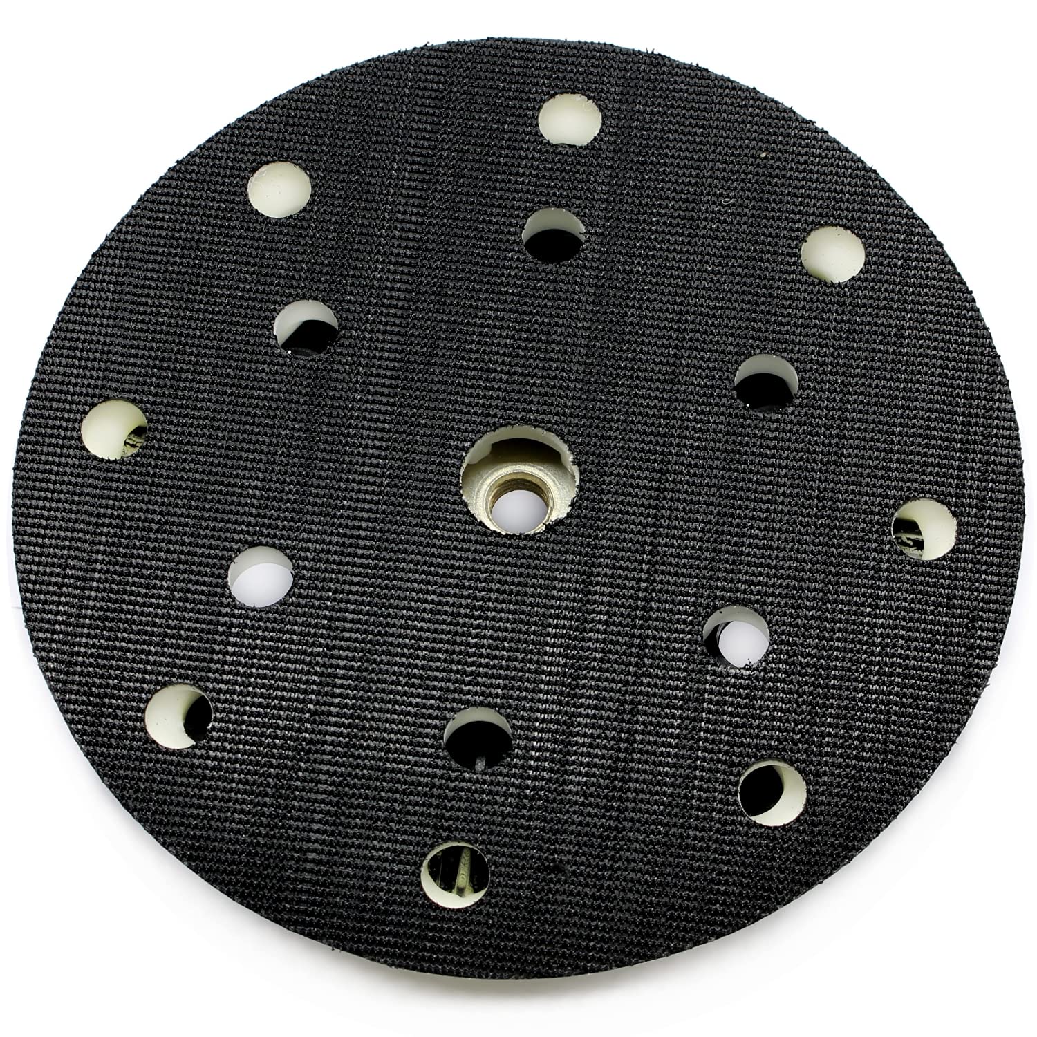 Piatto abrasivo Ø 150 mm 15 fori per smerigliatrice orbitale Makita BO6050, BO6050J sostituisce 197315-5
