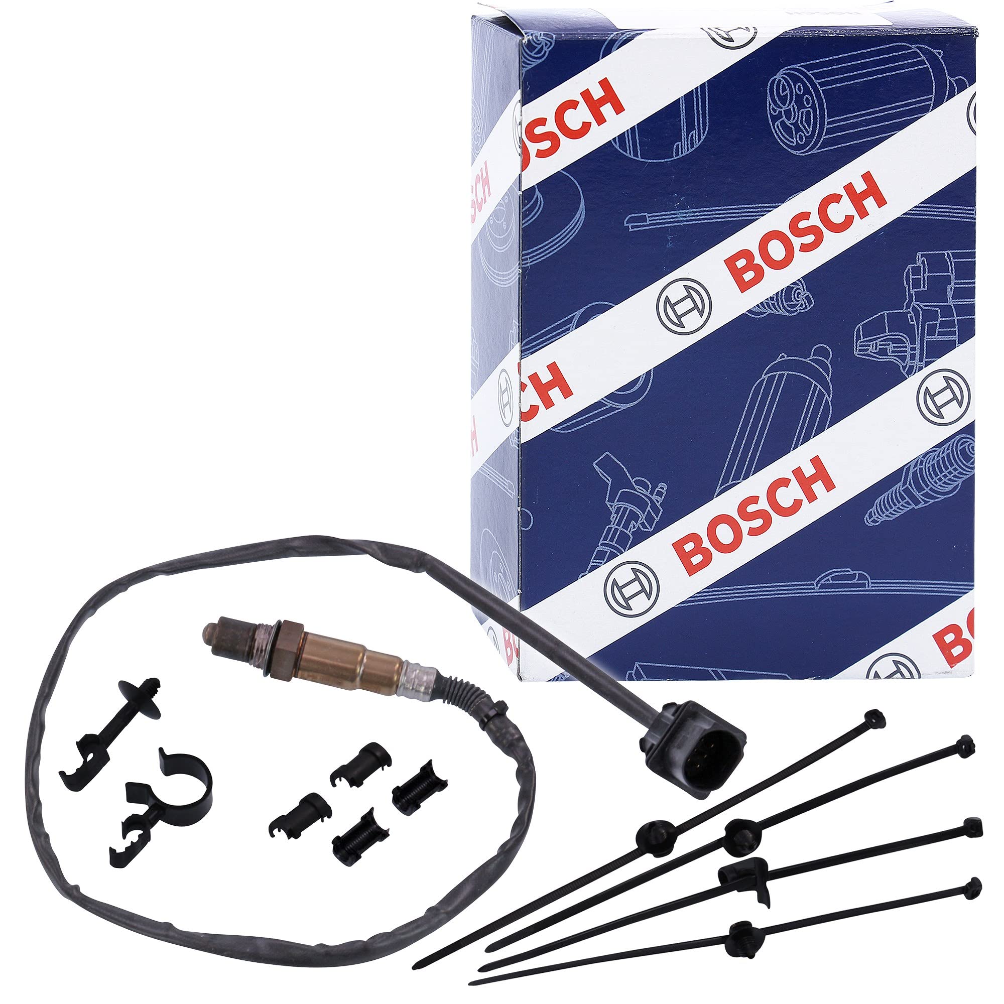 0 258 017 178 Oxygen Sensor Right Left Fits Audi A1 Sportback A3 Sportback Bosch