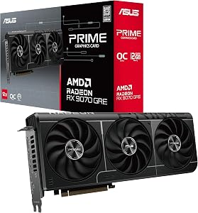 ASUS PRIME Radeon RX 9070 GRE OVER EDITION 12GB