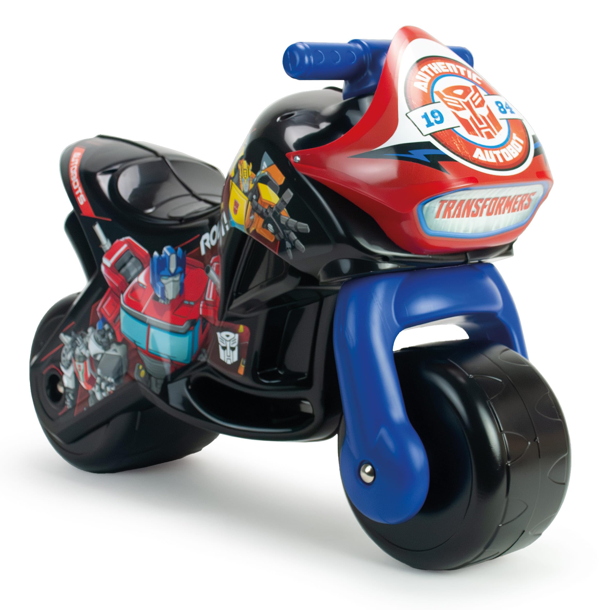 Correpasillos Bebe 1 Año 2 Años 3 Años - Moto Correpasillos para Bebe Twin Dessert Transformers - Moto Juguete Niña y Niño - Ruedas Anchas- Estable Ligera Ergonómica - Transporte Fácil - INJUSA