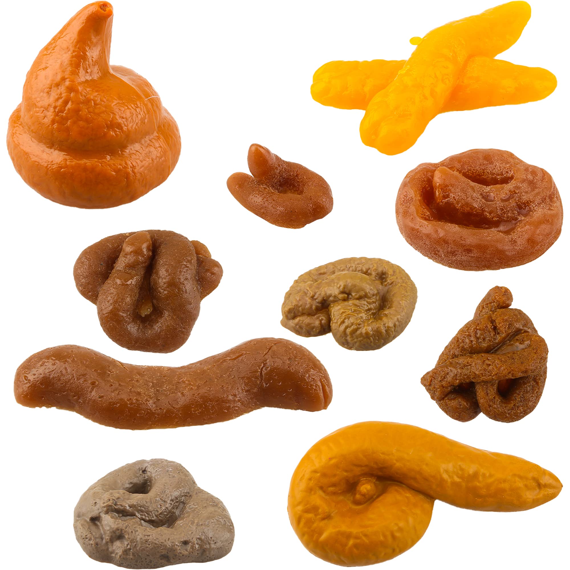 Buy Rcanedny 10 Pieces Fake Poop Realistic Prank Poop Fake Turd Novelty