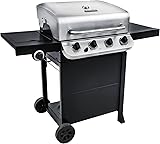 Char-Broil Performance 475 4-Burner Cart Liquid Propane Gas Grill- Stainless