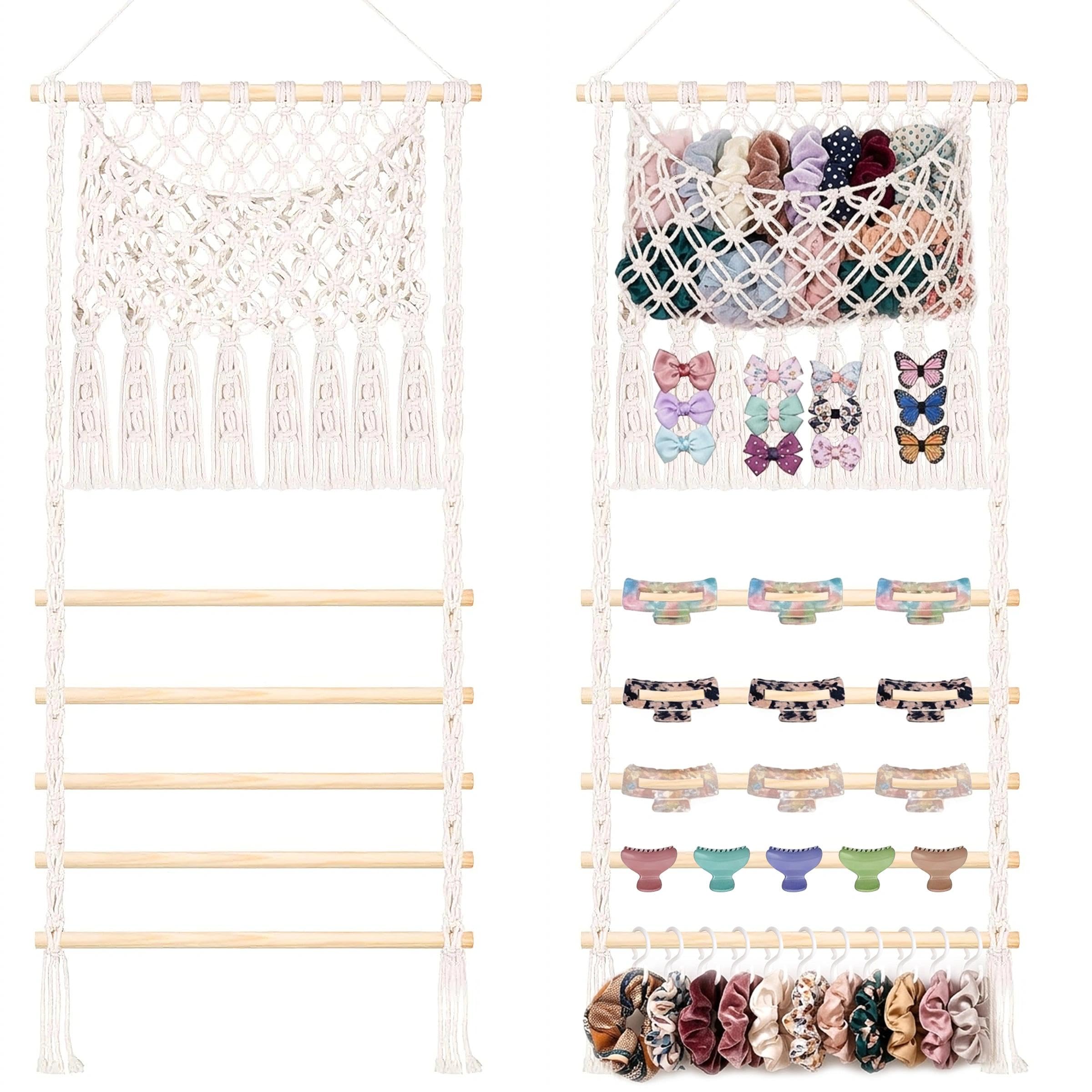 LUKDNEEY Headband Holder Hair Bow Organizer, Hair Accessories Display Stand