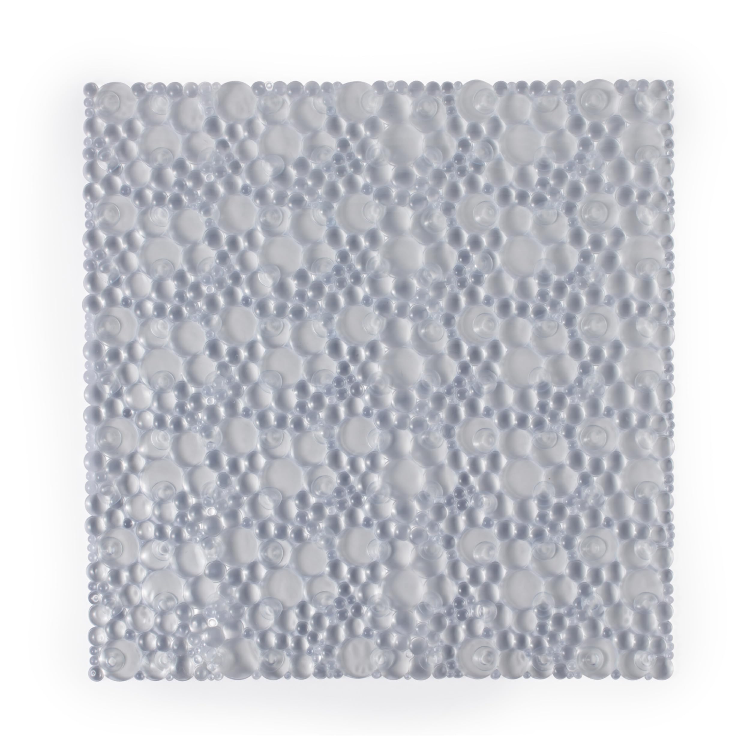 Beldray LA032685UFFEU7 Anti-Bac PVC Shower Mat – Bath Mat with Anti-Slip Suction for Secure Use, Easy to Clean, Treated with Anti-bac protection, Resists Staining and Bacteria Build Up, 68 x 39 cm