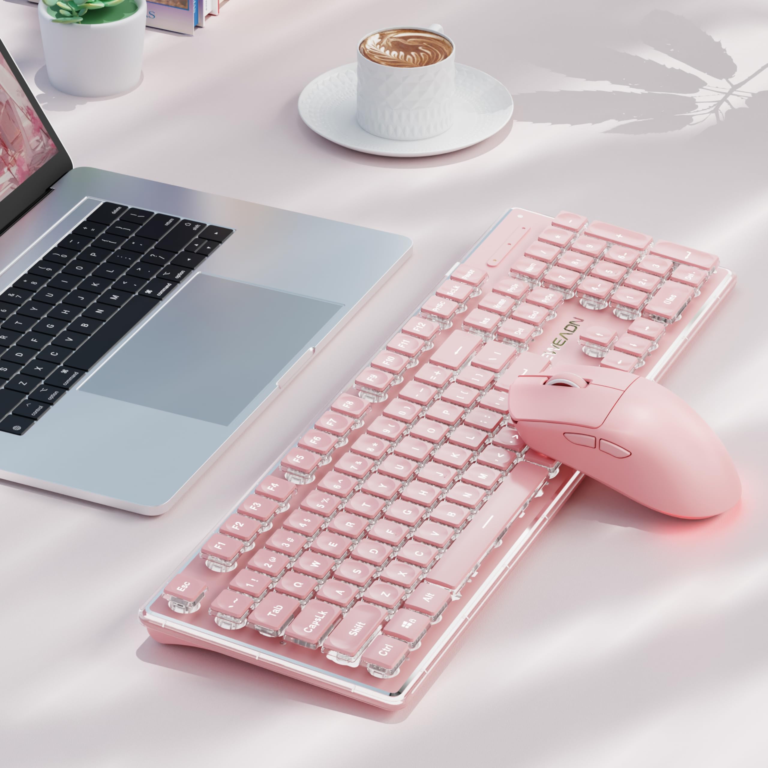 Amazon.com: SEUNKWANG V3 Wireless Keyboard and Mouse with Single