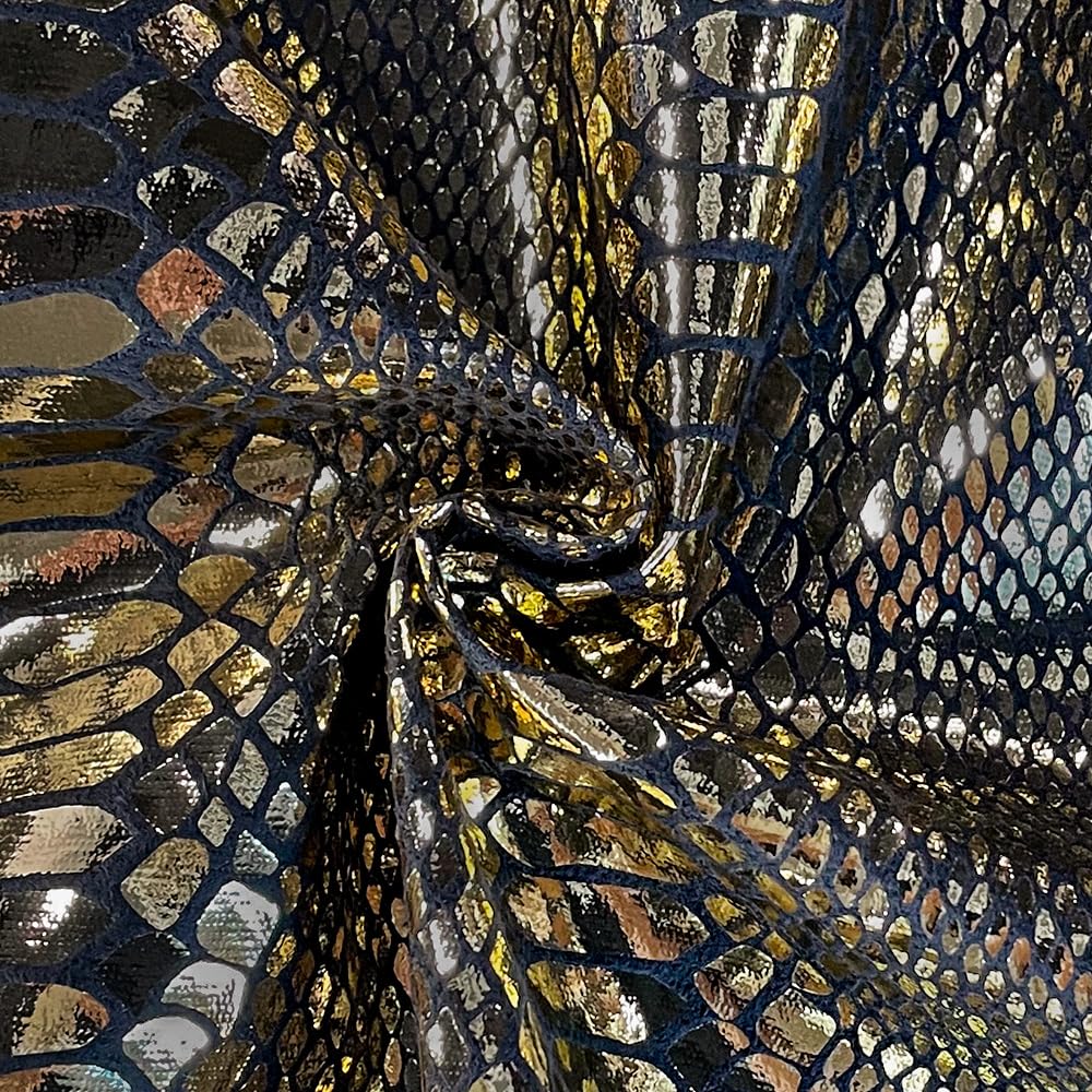 Amazon.com: ONEART | Snake Skin Texture Faux Leather Fabric 54