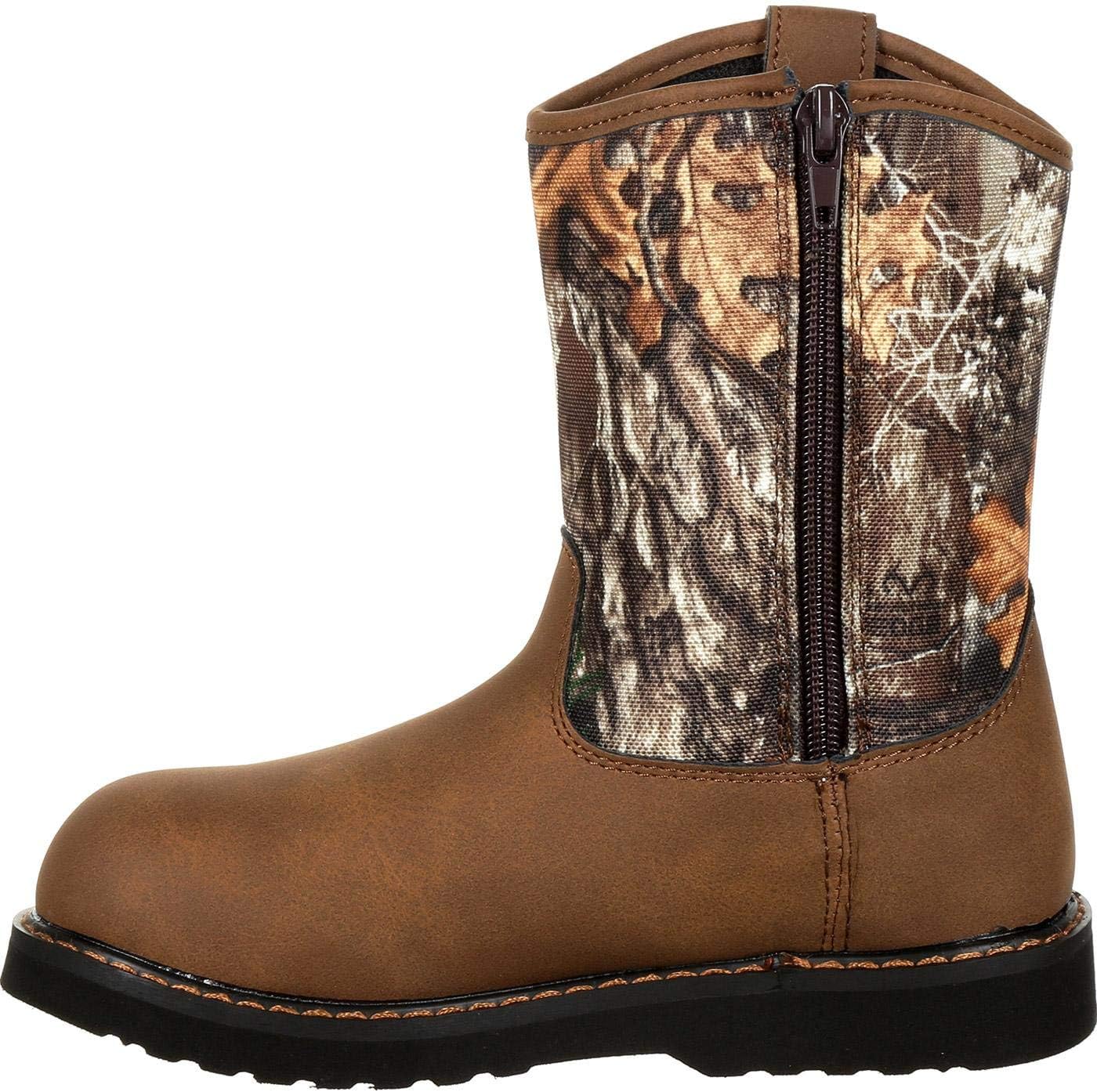 Rocky Big Kids' Lil Ropers Outdoor Boot Size 5(M)