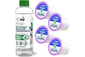Keurig Compatible Descaling Solution and Enhanced Cleaner Combo Pack