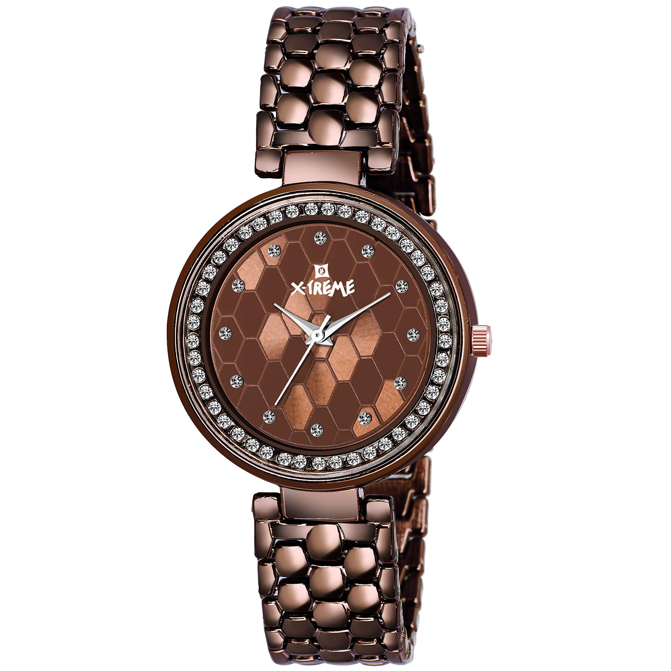 Xtreme Round Brown Dial Water Resistant Watch for Women (XM-LR518-BRBR) (B07X3TRMJM) Amazon Price History, Amazon Price Tracker